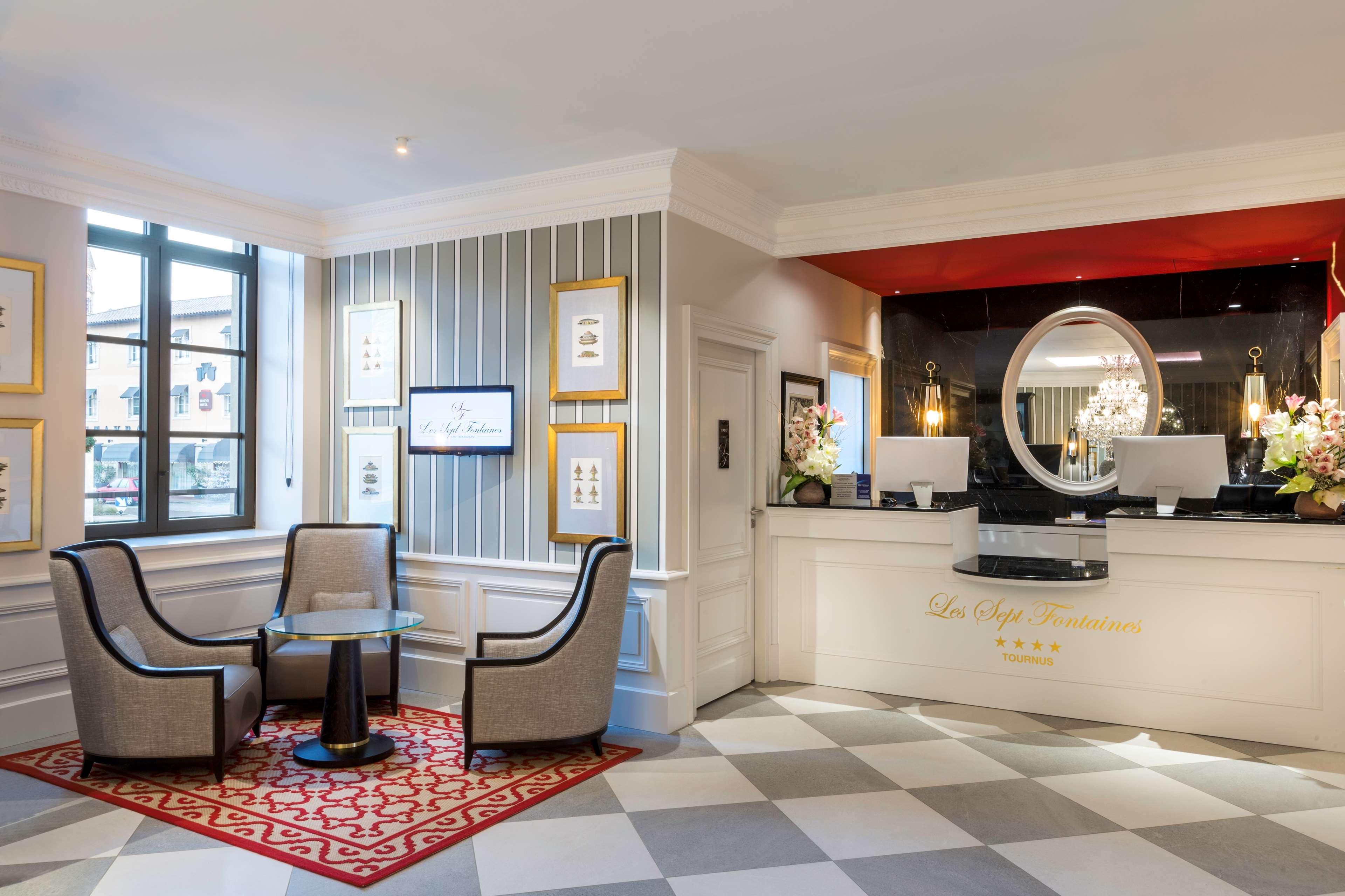 Hotel & Spa Les Sept Fontaines Best Western Premier Tournus Eksteriør billede