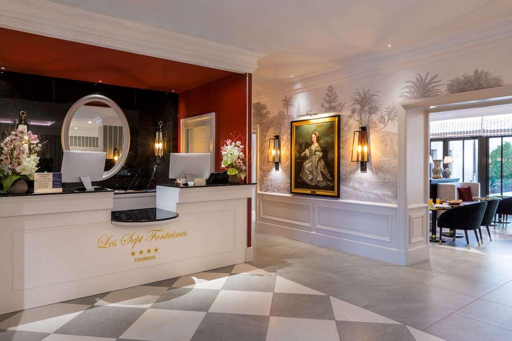 Hotel & Spa Les Sept Fontaines Best Western Premier Tournus Interiør billede